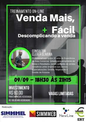  [Inscries abertas!] Curso prtico Venda Mais,+ fcil - Descomplicando a venda com Cleber Oliveira