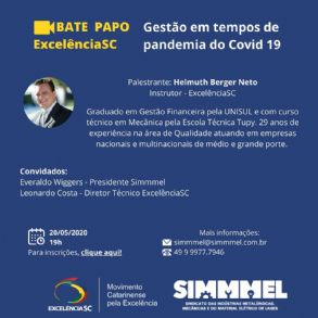 Bate Papo Excelncia SC - Vamos falar das reas de Gesto em tempo de Pandemia do Covid_19 