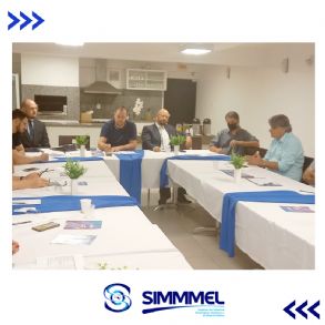  SIMMMEL realiza a primeira reunio com a nova diretoria no formato hbrido