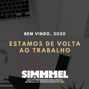 Bem vindo 2020, Estamos de volta ao trabalho