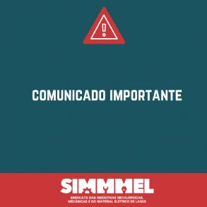 COMUNICADO �S IND�STRIAS FILIADAS AO SIMMMEL - PROGRAMA EMERGENCIAL DE SUPORTE A EMPREGOS