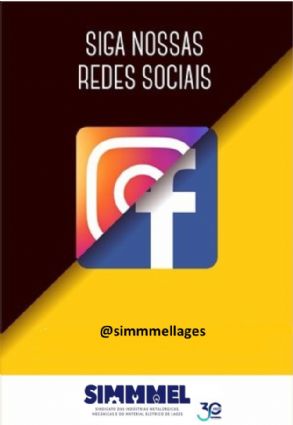 Siga-nos nas redes sociais e fique por dentro de todas as nossas aes.